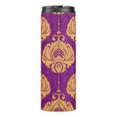 ヴィンテージダマスク装飾パターン。 タンブラー (裏面)