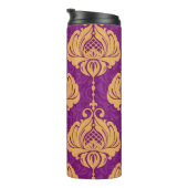 ヴィンテージダマスク装飾パターン。 タンブラー (回転右)