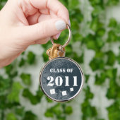 ヴィンテージダマスク2011キーチェーントーシングキャップのクラス キーホルダー (手)