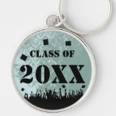 ヴィンテージダマスク2012キーチェーントーシングキャップのクラス キーホルダー (正面)