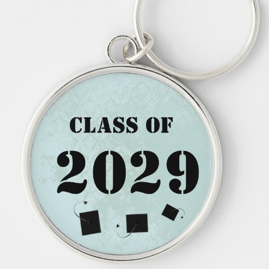 ヴィンテージダマスク2012キーチェーントーシングキャップのクラス キーホルダー (正面)