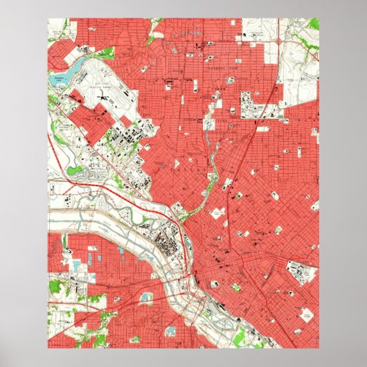 ヴィンテージダラステキサス州(1958年) 2 ポスター (正面)