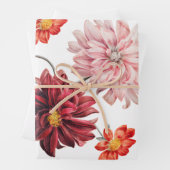 ヴィンテージダリアス植物包装紙シート ラッピングペーパーシート (インサイチュ)