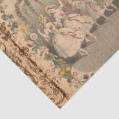 ヴィンテージダンサーのコラージュ 薄葉紙 (詳細)