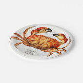 ヴィンテージダンジェスカニイラストレーション ペーパープレート (アングル)