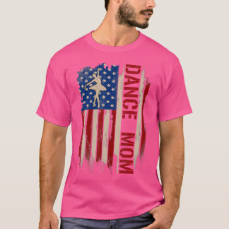 ヴィンテージダンスママ米国国旗Dancerdancing Tシャツ