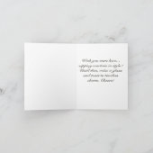 ヴィンテージダンディMartini – 紳士Sip O'Clock ノートカード (内部)