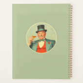 ヴィンテージダンディMartini – 紳士Sip O'Clock プランナー手帳 (裏面)