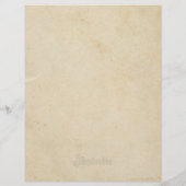 ヴィンテージダークアカデミアボタニカルプリント (裏面)