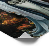 ヴィンテージダークアートサンタミュエルテ ポスター (角)