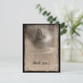 ヴィンテージダークキャッスルゴシック サンキューカード (スタンド正面)