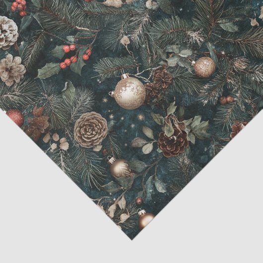 ヴィンテージダーククリスマス 薄葉紙 (詳細)