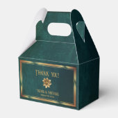 ヴィンテージダークグリーンありがとう フェイバーボックス (正面サイド)