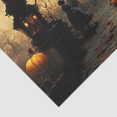 ヴィンテージダークハロウィーンナイトタウン通り 薄葉紙 (詳細)