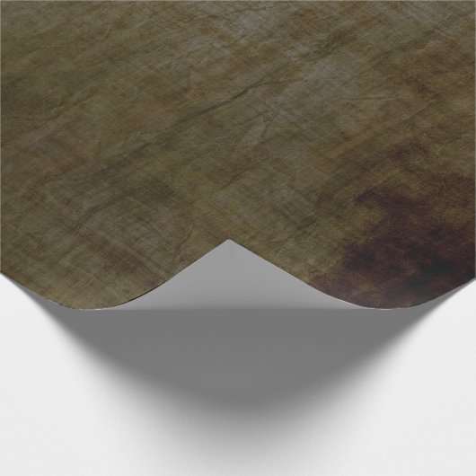 ヴィンテージダークブラウングランジすべての行事 ラッピングペーパー (角)