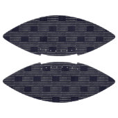 ヴィンテージダークブルーグランジアメリカ国旗のパターン アメリカンフットボール (パネル)