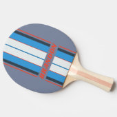 ヴィンテージダークボーストライプドの名前 卓球ラケット (横)