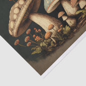 ヴィンテージダークマッシュルームコテージコアデクページ 薄葉紙 (詳細)