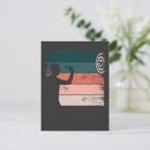 ヴィンテージダーツアロー投げダーツボードダーツ愛好家 ポストカード (スタンド正面)