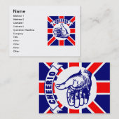 ヴィンテージチアオ 名刺 (正面/裏面)