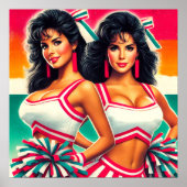 ヴィンテージチアリーダー ポスター (正面)