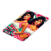 ヴィンテージチアリーダー マグネット (左側)