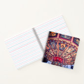 ヴィンテージチェアススウィングフェアグラウンドライド ノートブック (内部)