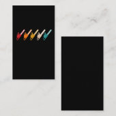 ヴィンテージチェインソーズウッドワーキングアーボリストウッドワーカー 名刺 (正面/裏面)