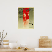 ヴィンテージチェコアートサロンエキスポプラハ ポスター (キッチン)