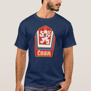 ヴィンテージチェコスロバキアの象徴 Tシャツ