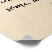 ヴィンテージチェシャーキャットイラストレーションと引用文 ポスター (角)