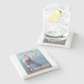 ヴィンテージチェスターフィールドたばこ広告 ストーンコースター (横)