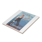 ヴィンテージチェスターフィールドたばこ広告 タイル (側面)