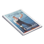 ヴィンテージチェスターフィールドたばこ広告 ノートブック (右側)