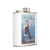 ヴィンテージチェスターフィールドたばこ広告 フラスク (右)