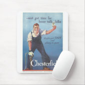 ヴィンテージチェスターフィールドたばこ広告 マウスパッド (マウス)