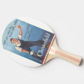 ヴィンテージチェスターフィールドたばこ広告 卓球ラケット (横)