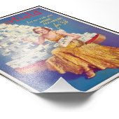 ヴィンテージチェスターフィールド広告シガレット1937 フォトプリント (角)