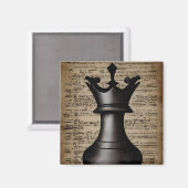 ヴィンテージチェスピースキングウィッチクラフト紙 マグネット (正面/裏面)