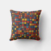 ヴィンテージチェック模様クッション クッション (裏面)