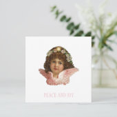 ヴィンテージチェルブクリスマスフラットカード カード (スタンド正面)