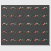 ヴィンテージチェーンソー木工職人 ラッピングペーパー (フラット)