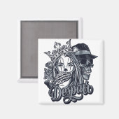 ヴィンテージチカノスタイルタトゥー マグネット (正面/裏面)