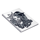 ヴィンテージチカーノスタイル入れ ノートブック (右側)