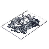 ヴィンテージチカーノスタイル入れ ノートブック (左側)