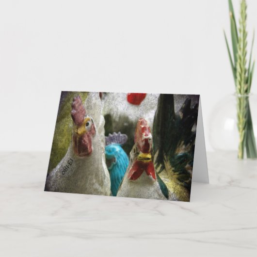 ヴィンテージチキンアットザアンティークストア カード (正面)