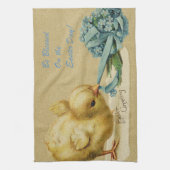 ヴィンテージチキンイースターホリデー キッチンタオル (縦)