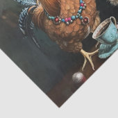 ヴィンテージチキンズティーパーティー切り離し 薄葉紙 (詳細)