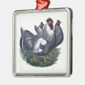 ヴィンテージチキンズメタルオーナメント メタルオーナメント (左)