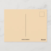 ヴィンテージチキンファミリーイースターサンデーウォーク ポストカード (裏面)